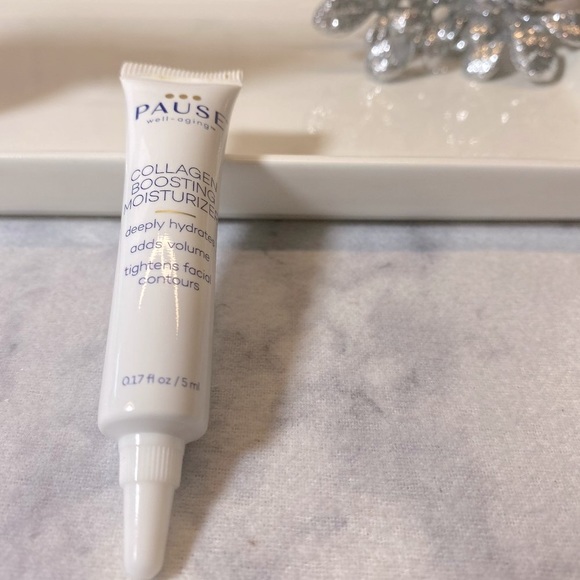 Pause well-aging Collagen Boosting Moisturizer, Collagen, Wrinkle, NEW -Mini 5ml - Picture 2 of 9